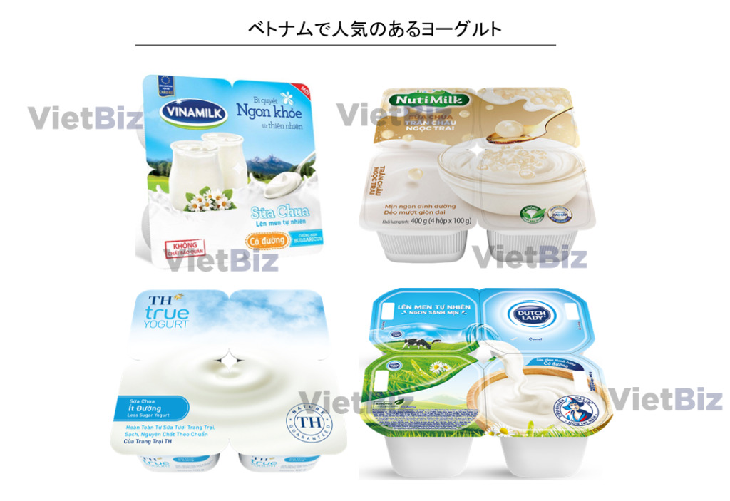 ベトナム乳製品市場の最新動向｜日本企業の参入機会を考察：べtpナムで人気のヨーグルト