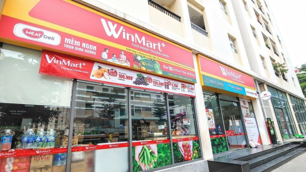 ベトナム小売業の動向│市場構造と将来予測：Winmartの店舗外観