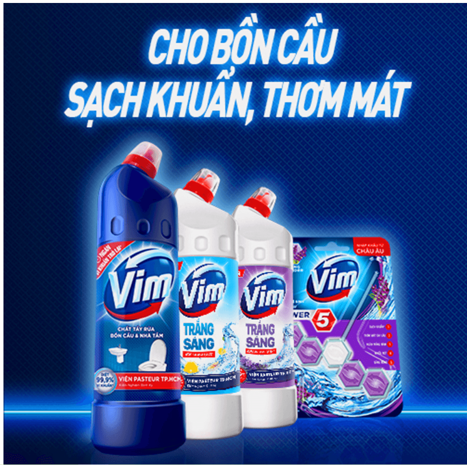 ベトナムの生活日用品市場：最新動向と2030年の将来予測：ベトナムで販売されている「VIM」製品