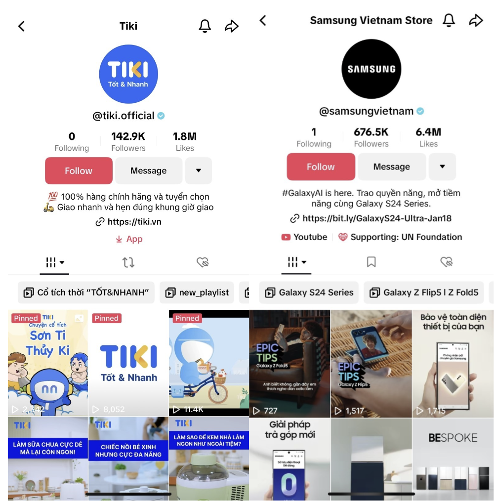 ブランドはベトナムのマーケティングツールとしてTikTokを活用している。 