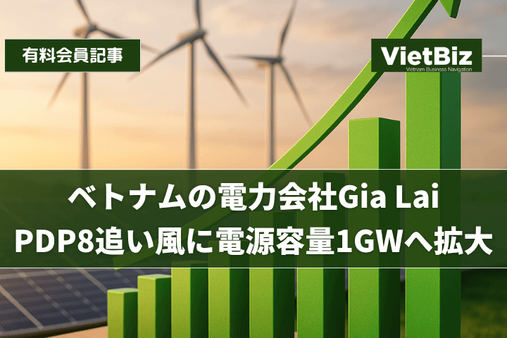 ベトナムの電力会社Gia Lai、PDP8追い風に電源容量1GWへ拡大